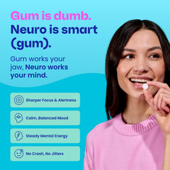 Neuro textura del chicle en primer plano, evidencia de frescura