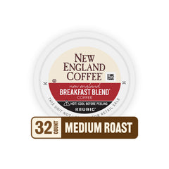 New England Coffee café molido a detalle mostrando textura y calidad de tueste medio