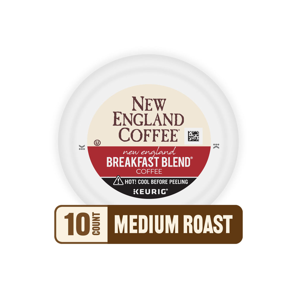 New England Coffee escenario de desayuno sugiere comodidad y energía matutina