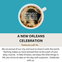 New Orleans Roast cápsula insertada en cafetera demostrando uso fácil