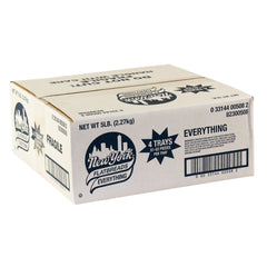 New York Flatbreads primer plano de textura crujiente, mantiene ingredientes