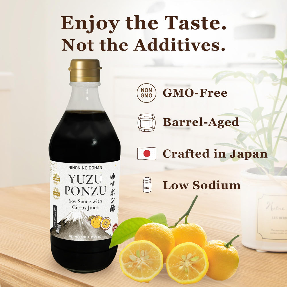にほんのごはん salsa en cuenco para mojar dumplings, realza sabores al instante