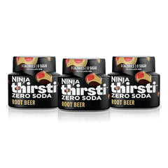 Ninja paquete frontal de Root Beer muestra ahorro y sabor