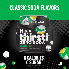Ninja Thirsti close-up de cápsula mostrando textura y diseño para una inserción fácil