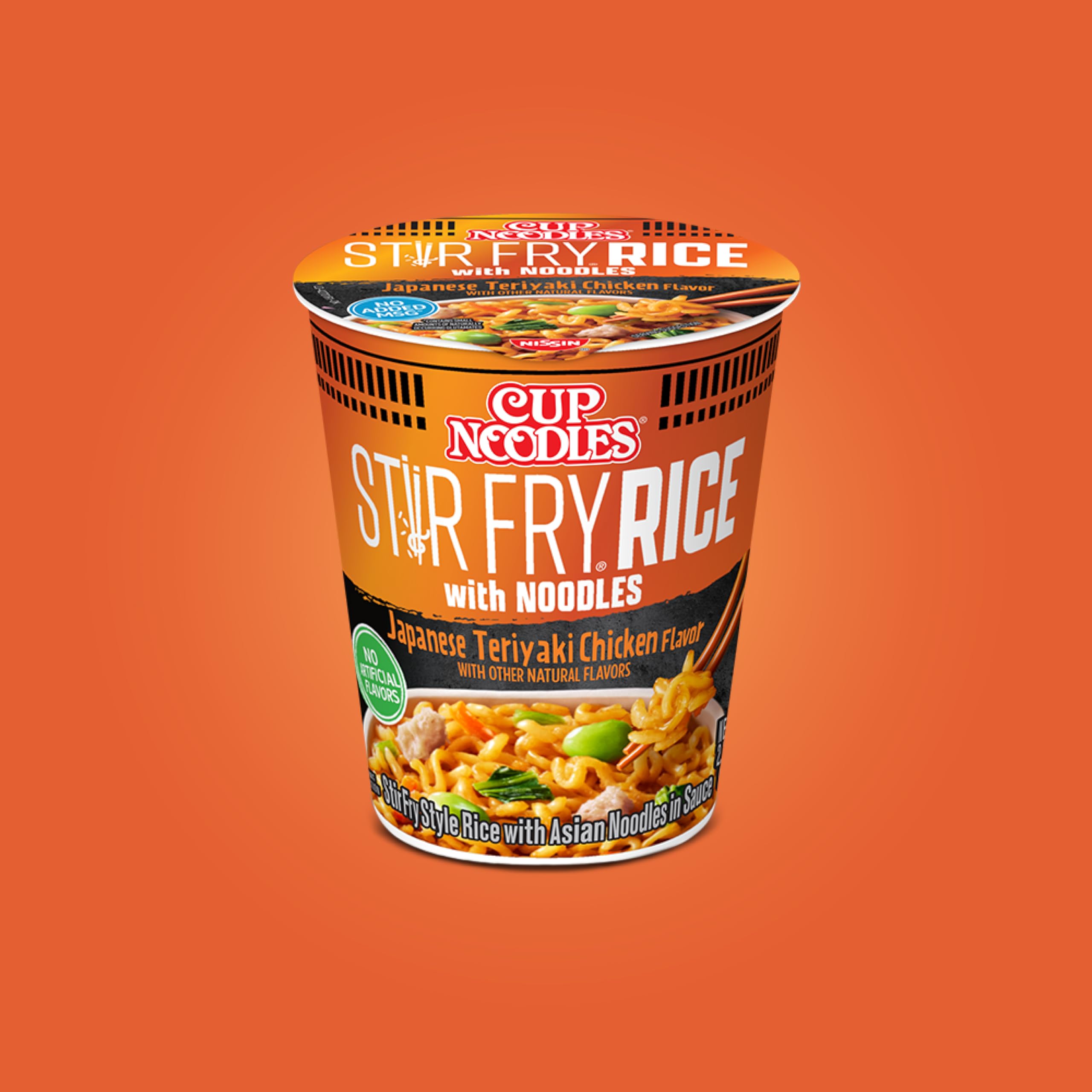 NISSIN escena de cocina y tazón listo para llevar, ideal para almuerzos rápidos