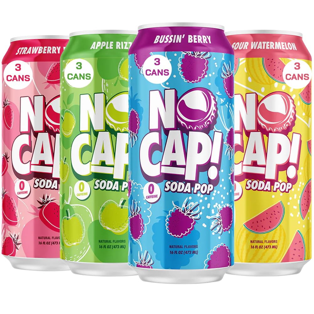 NO CAP! lata 16oz frente mostrando diseño y sabor reconocible