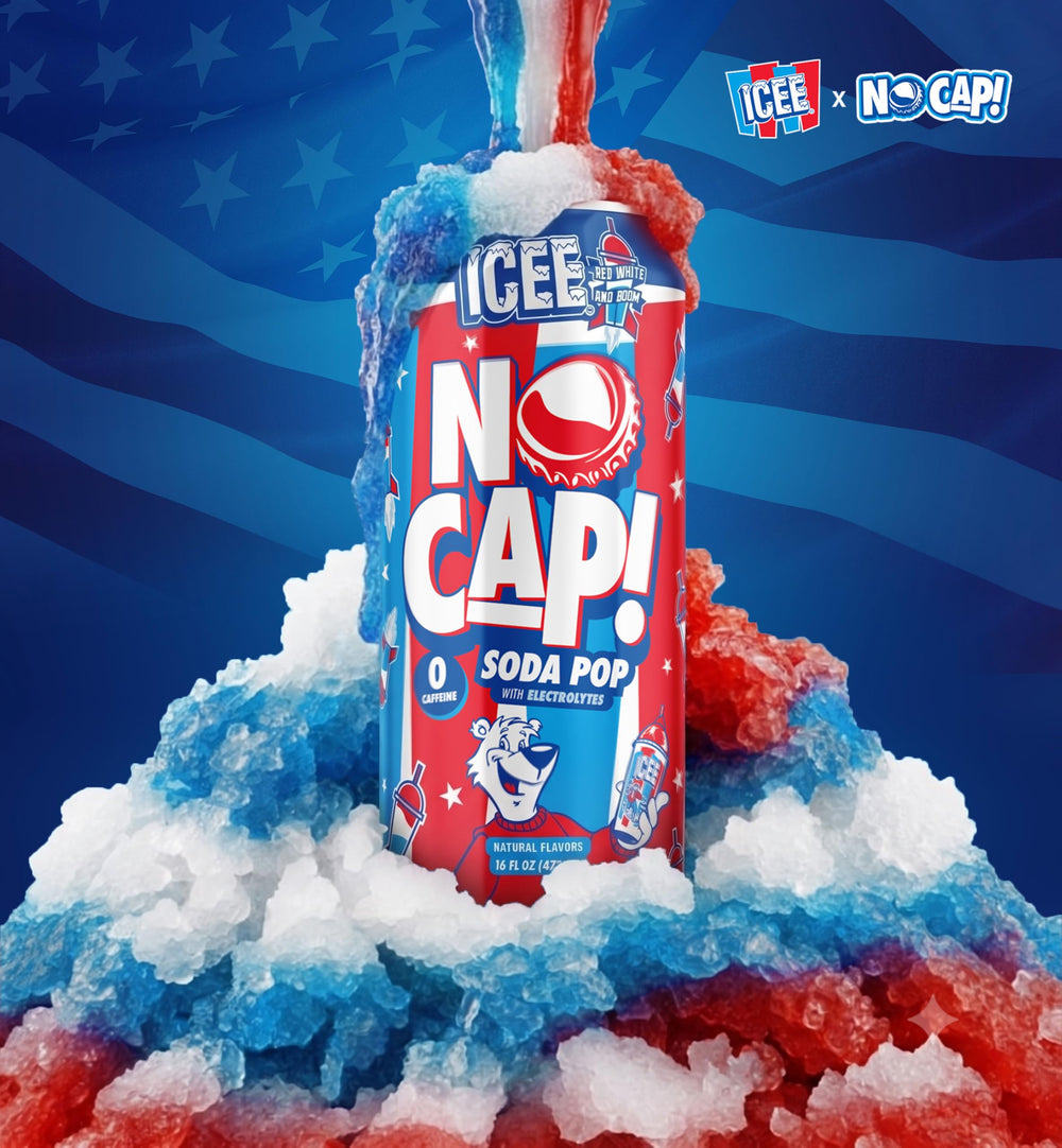 NO CAP! Soda Pop escena familiar en picnic mostrando opción apta para todos