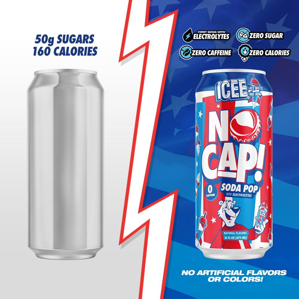 NO CAP! Soda Pop lineup de sabores destacando variedad y opciones familiares