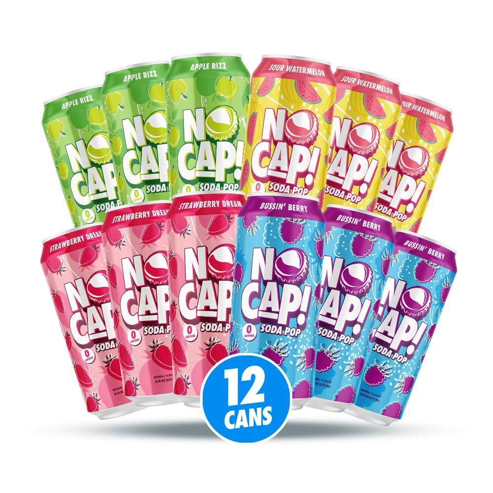 NO CAP! burbujas y textura que resaltan sabor refrescante