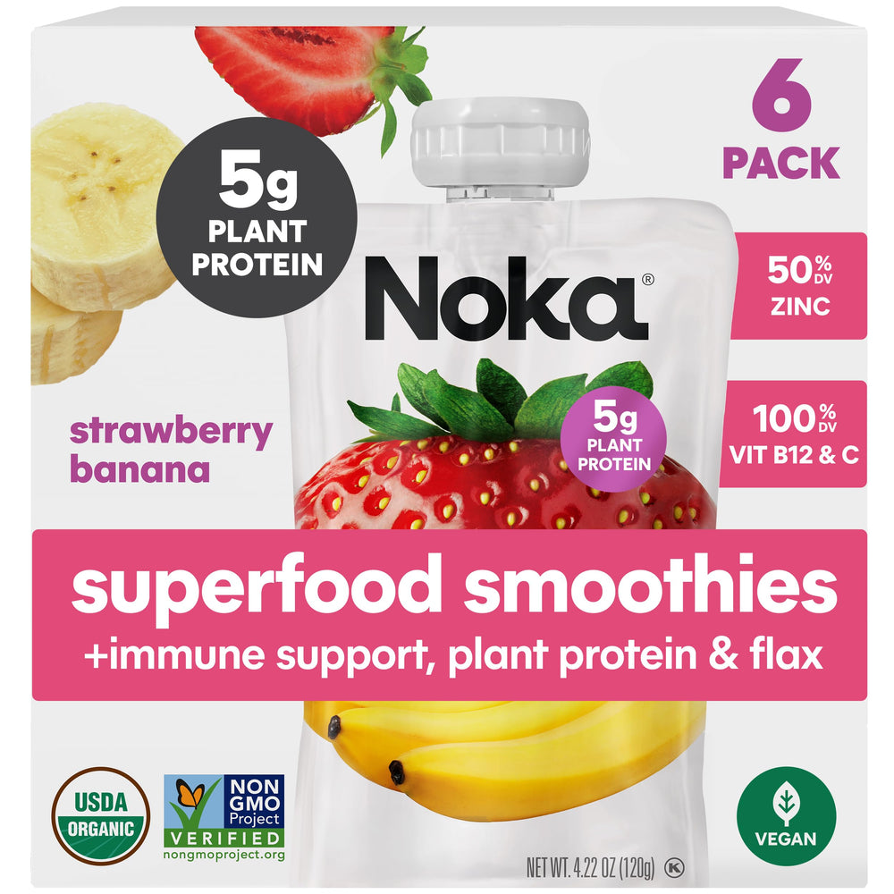 NOKA frente del paquete mostrando diseño y beneficios nutricionales