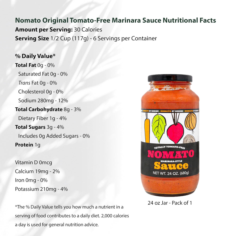 Nomato usada sobre pizza antes de hornear, sabor alternativo sin tomate