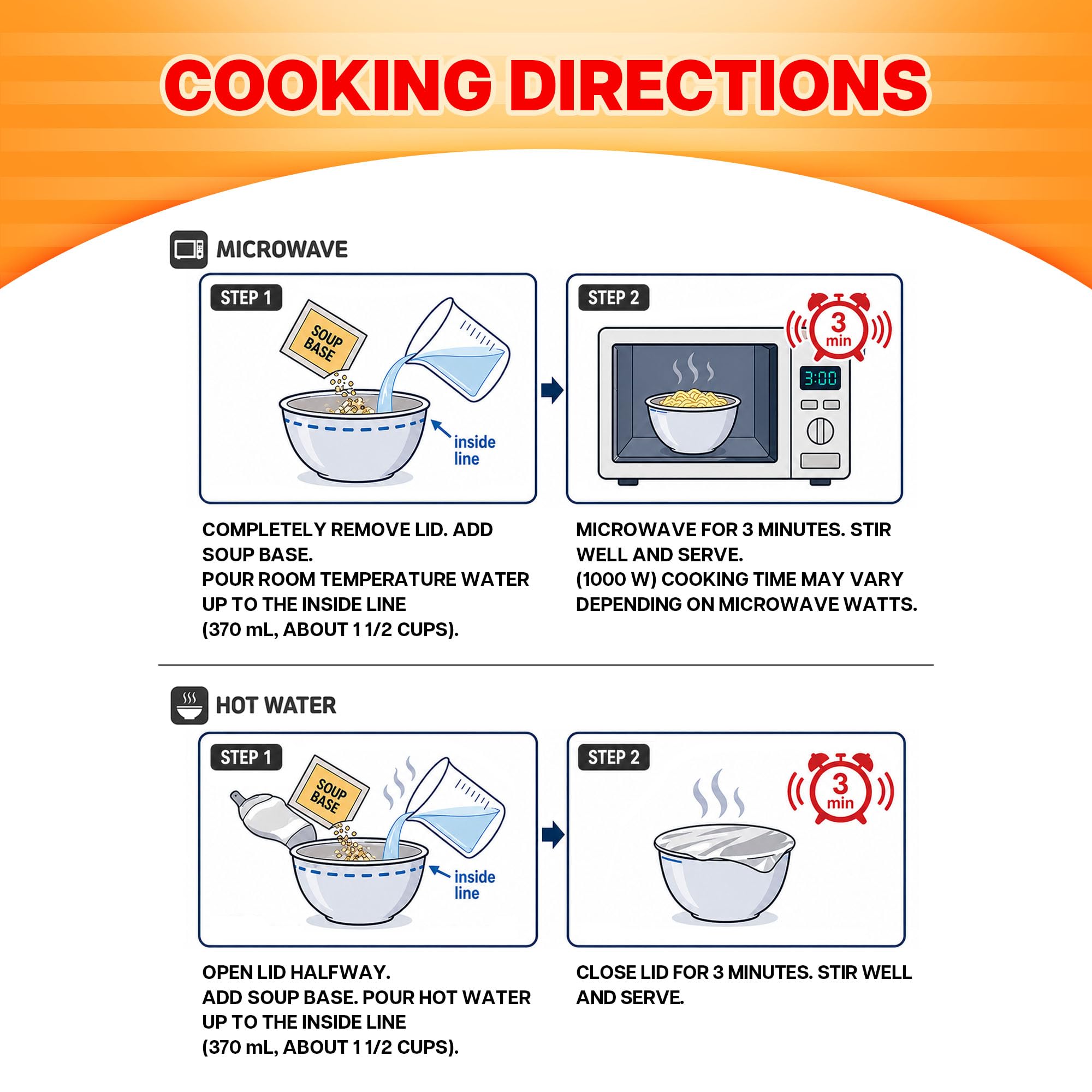 Nongshim taza servida en cocina lista para comer y disfrutar