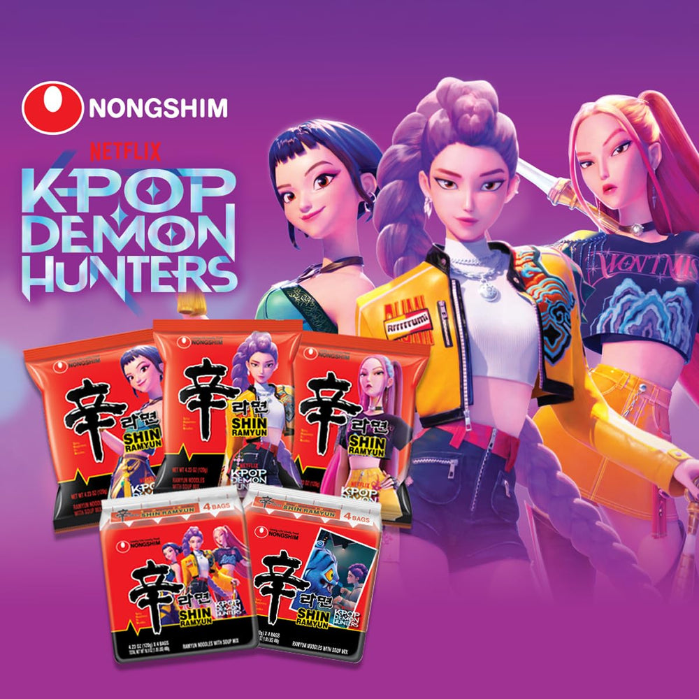 Nongshim paquete en microondas demostrando preparación rápida