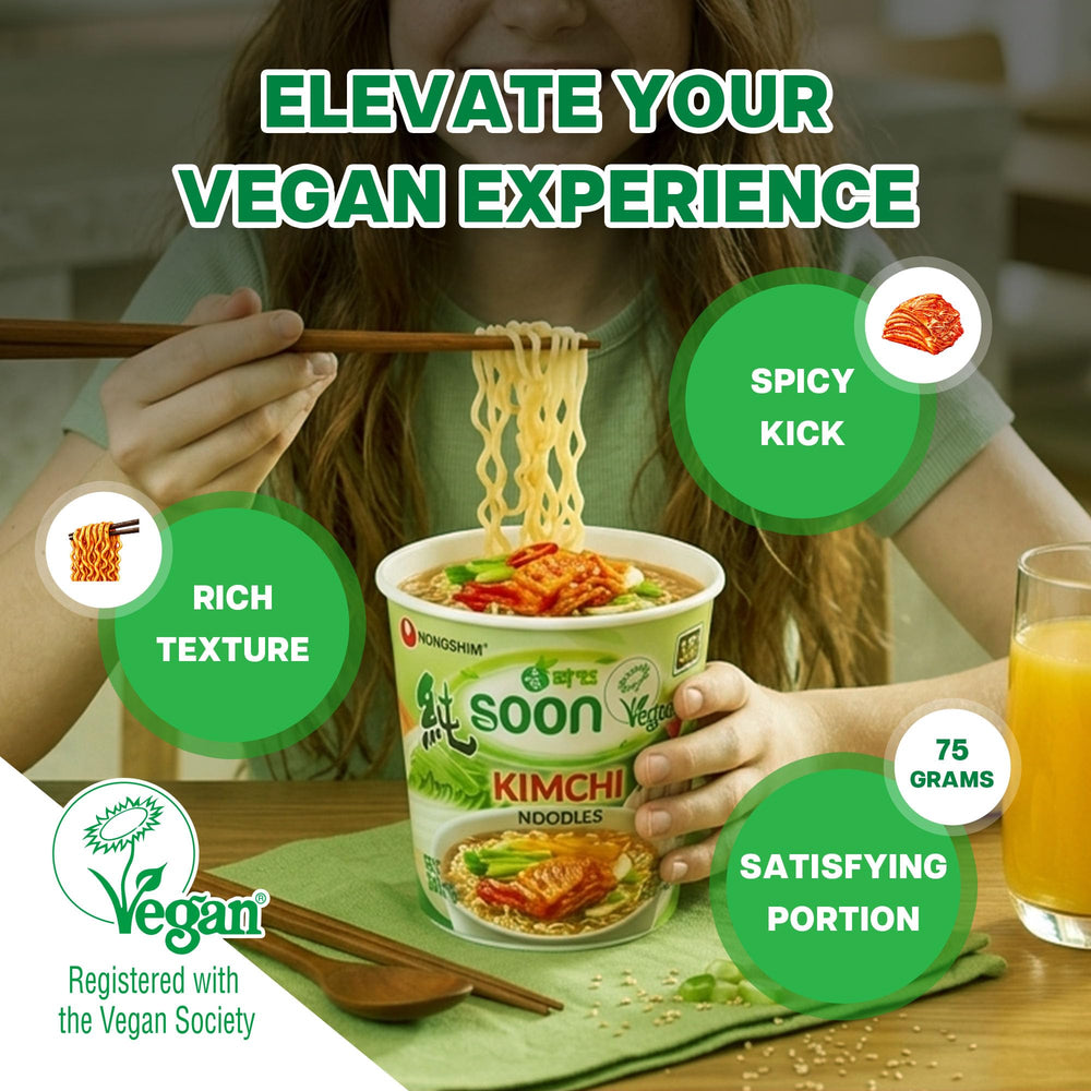 Nongshim detalle de fideos para ver textura y capacidad de llenado