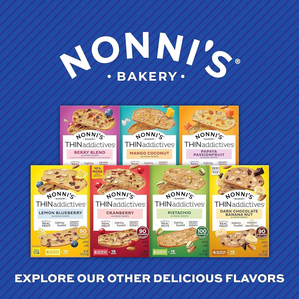 Nonni's galletas servidas junto a café, acompañamiento ideal y porciones individuales