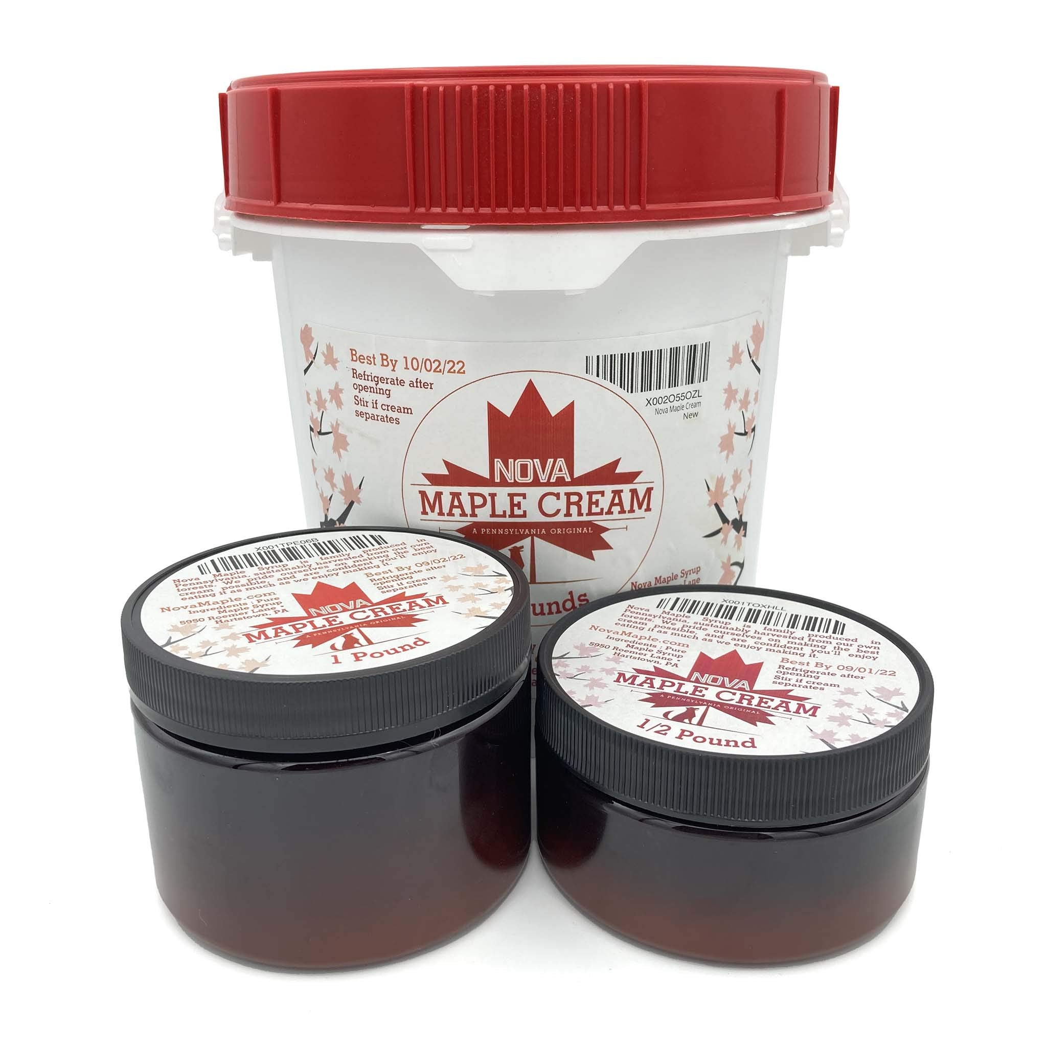 Nova Maple Syrup crema untada en tostada aportando sabor puro