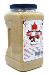 Nova Maple Syrup textura granulada resaltando sabor natural