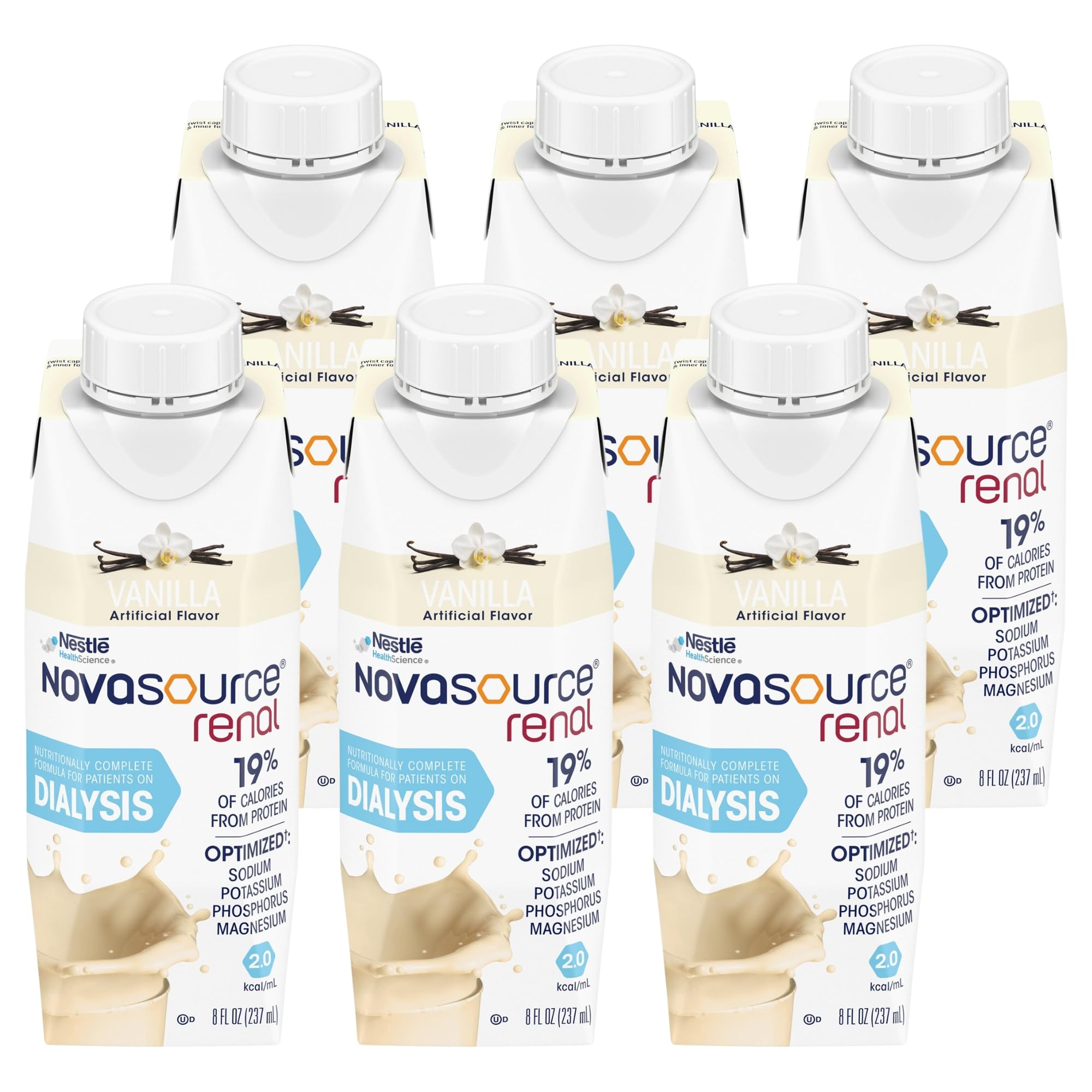 Novasource envase frontal mostrando información nutricional y conveniencia
