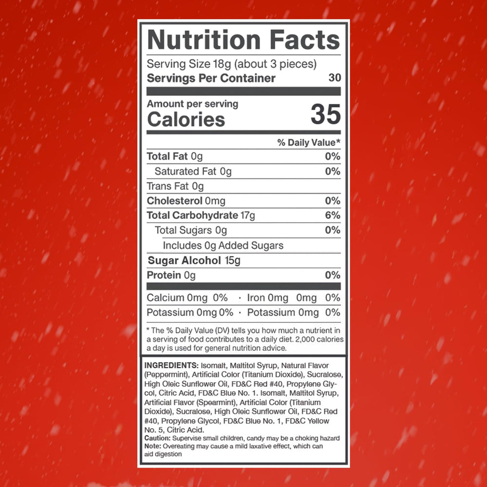 NOWDIET etiqueta nutricional en primer plano para verificar información