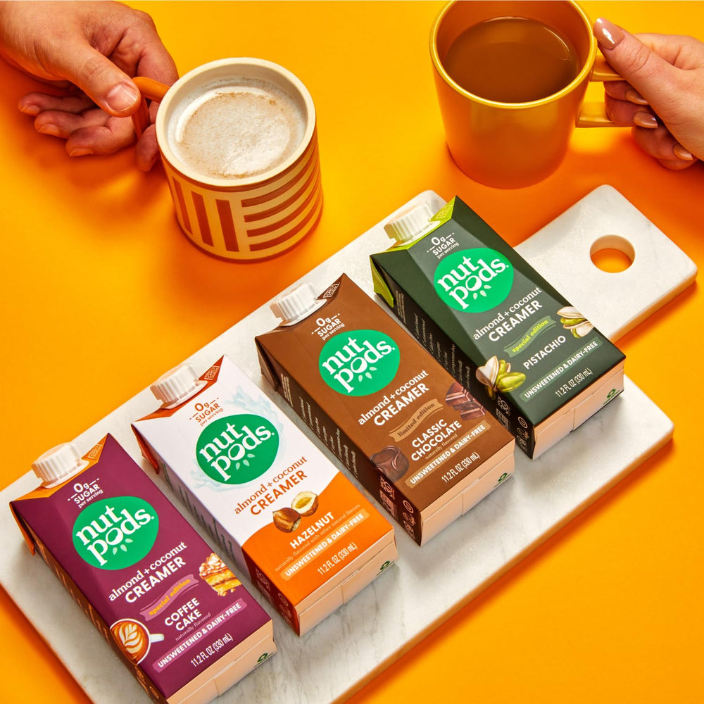 nutpods en cocina desayuno mostrando uso diario y compatibilidad con dietas
