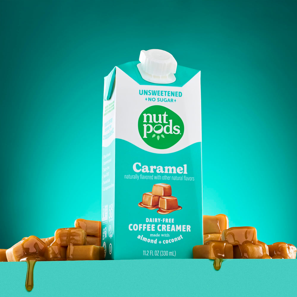 nutpods etiqueta con ingredientes y información nutricional clara y útil