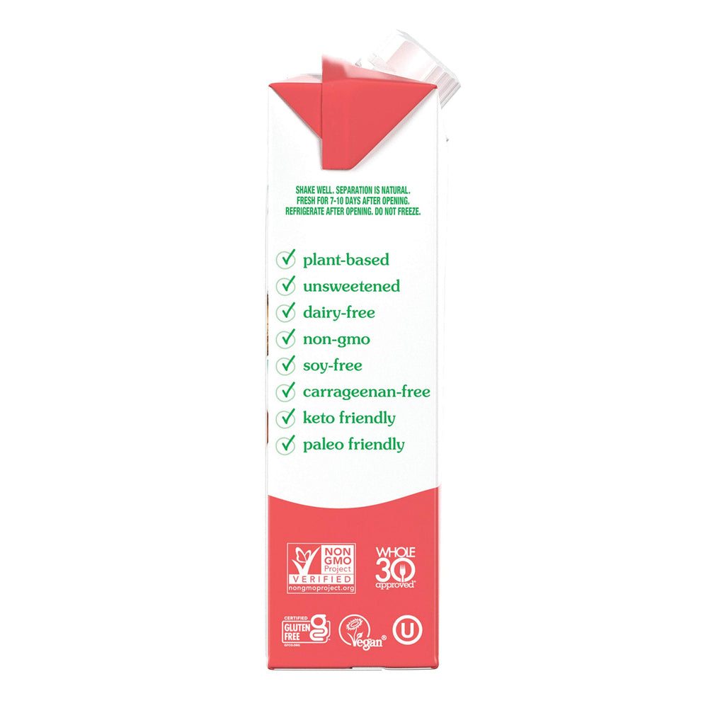 nutpods envase junto a una cinta métrica para comparar tamaño y fácil almacenamiento