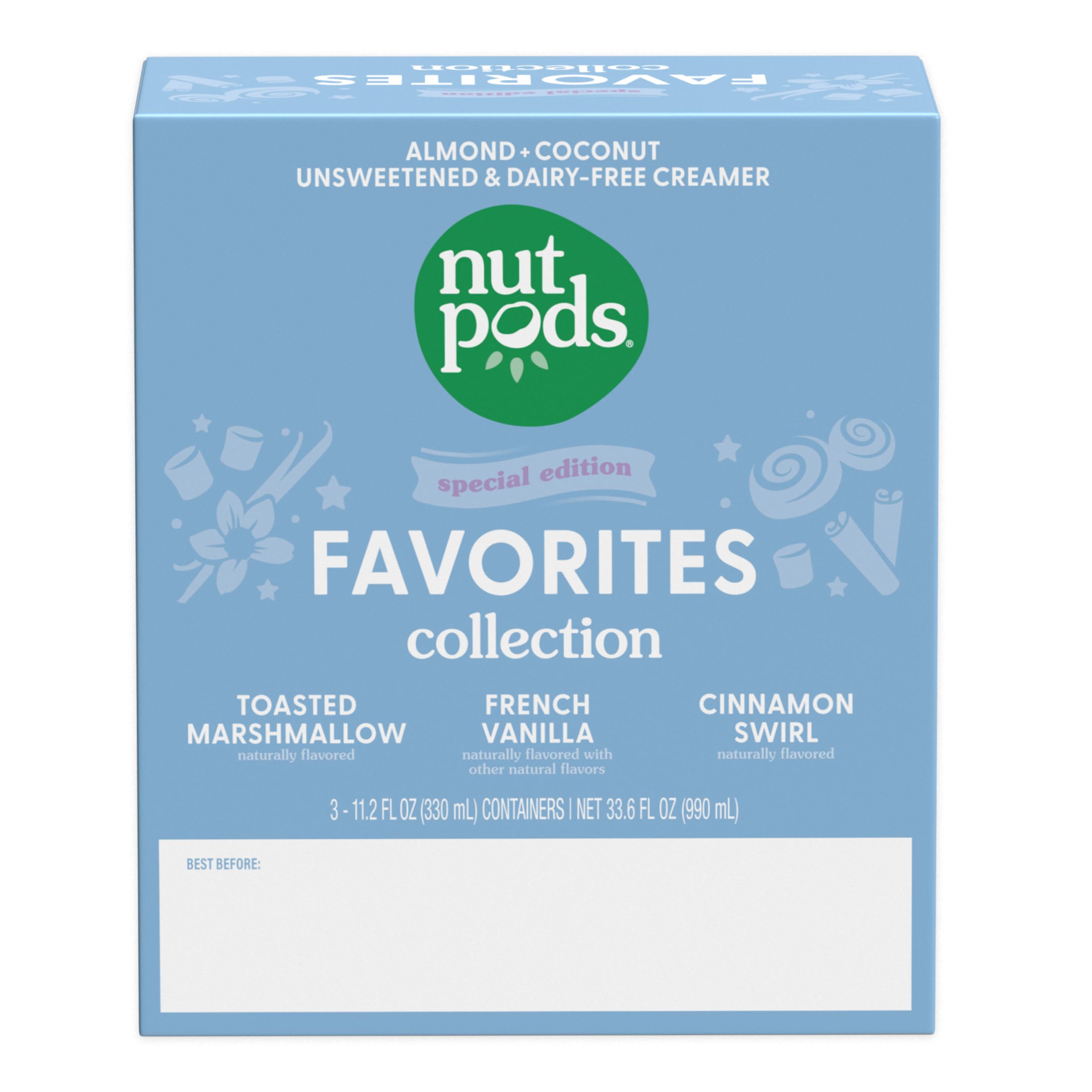 nutpods crema vertiéndose en taza de café mostrando integración inmediata