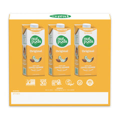 nutpods etiqueta con ingredientes destaca sin azúcares