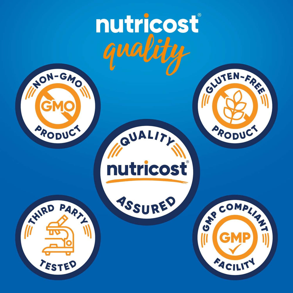 Nutricost batido preparado en vaso listo para beber y nutritivo
