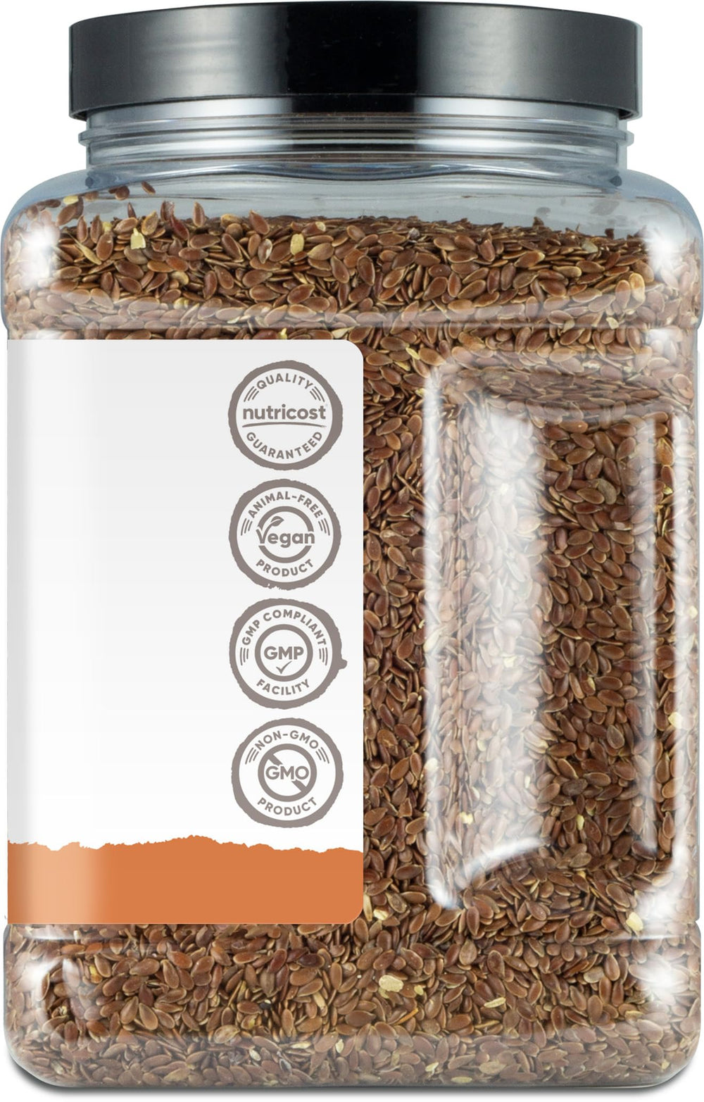 Nutricost etiqueta con certificaciones USDA Organic y CCOF visibles