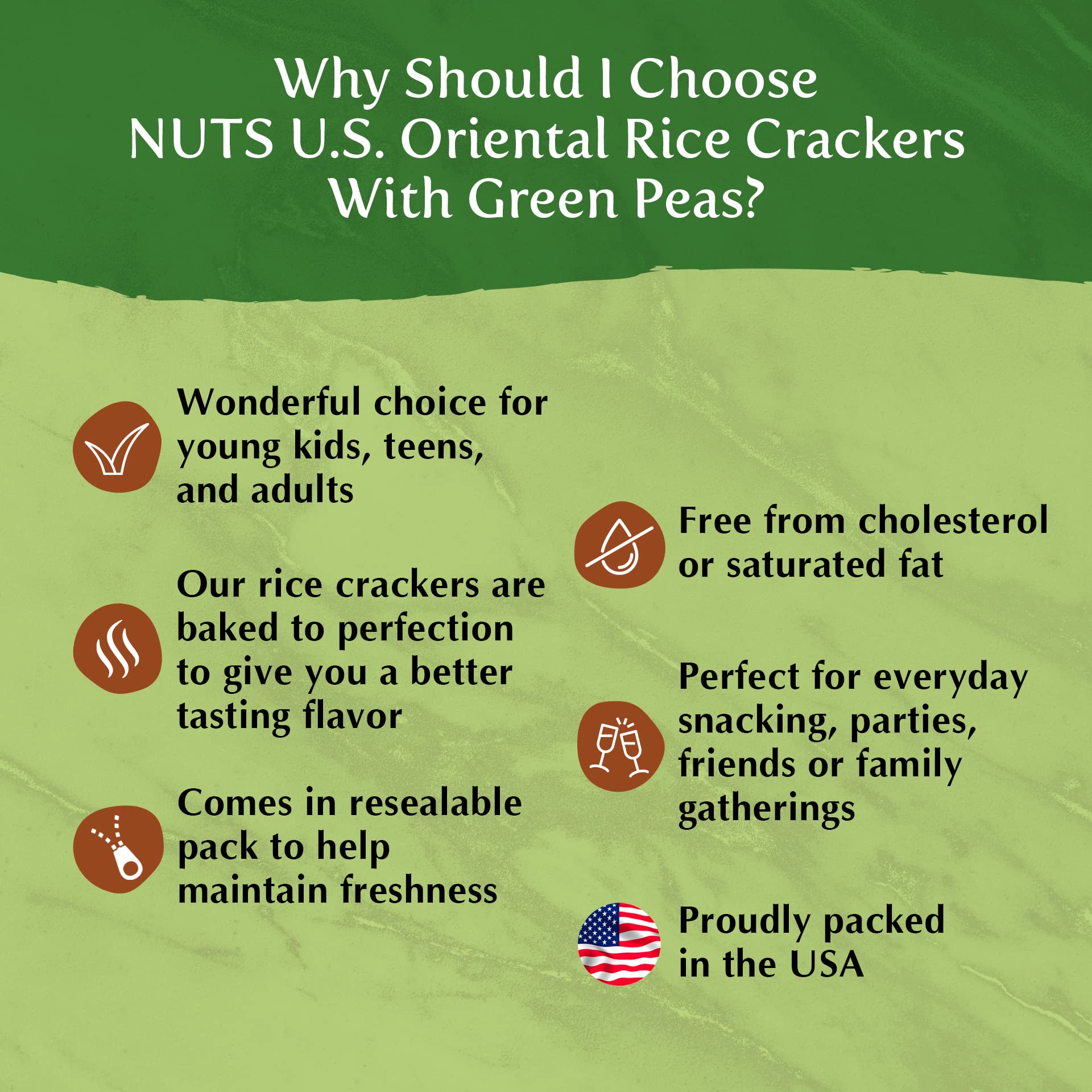 NUTS U.S. etiqueta con información nutricional clara y transparencia