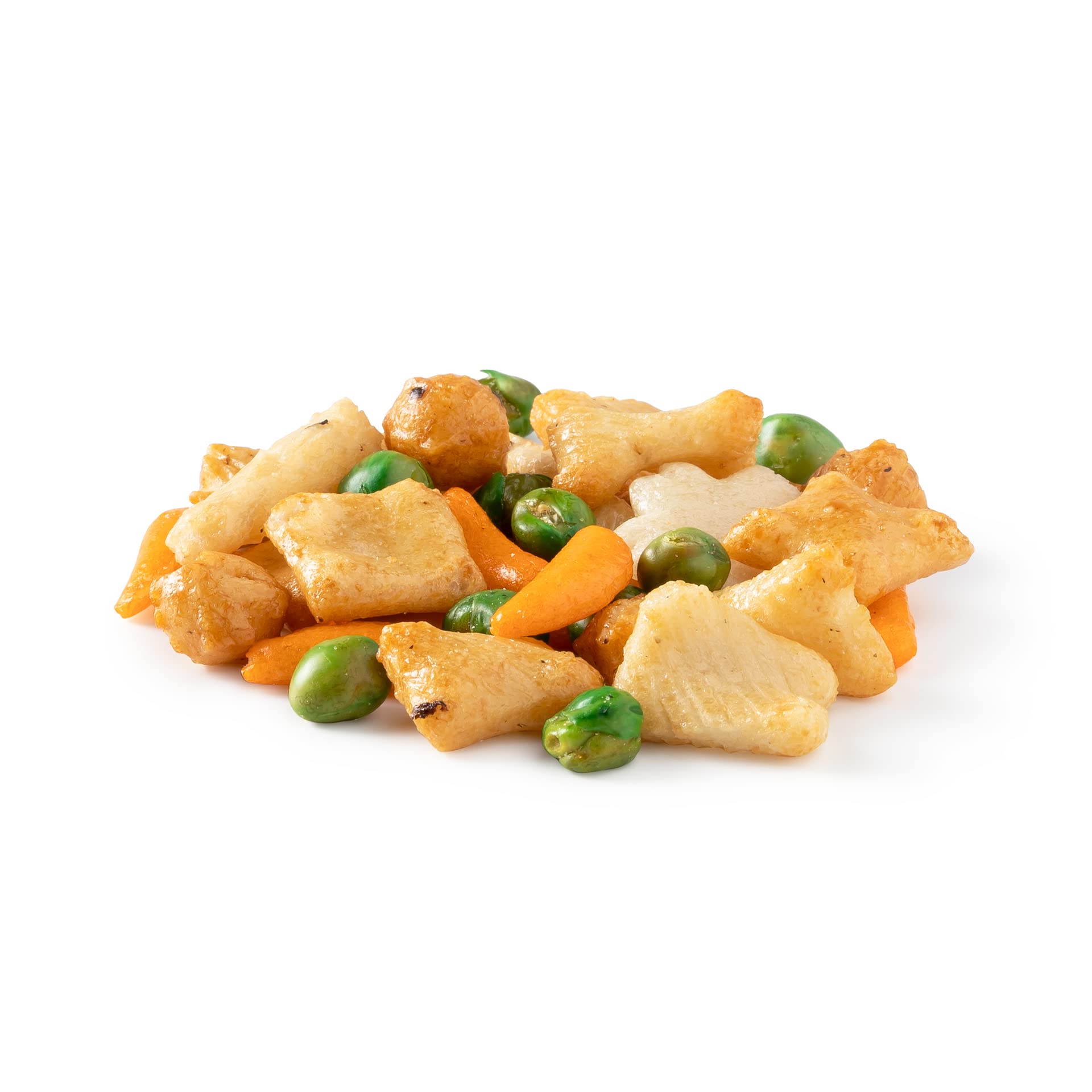 NUTS U.S. frente de la bolsa resellable mostrando 2 lb y beneficios