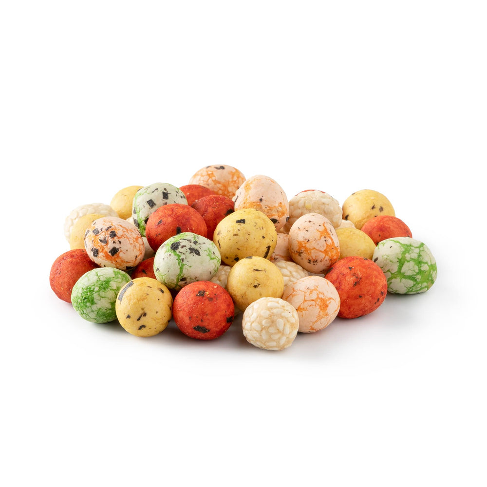 NUTS - U.S. frente del embalaje Japan Mix mostrando tamaño y resealable