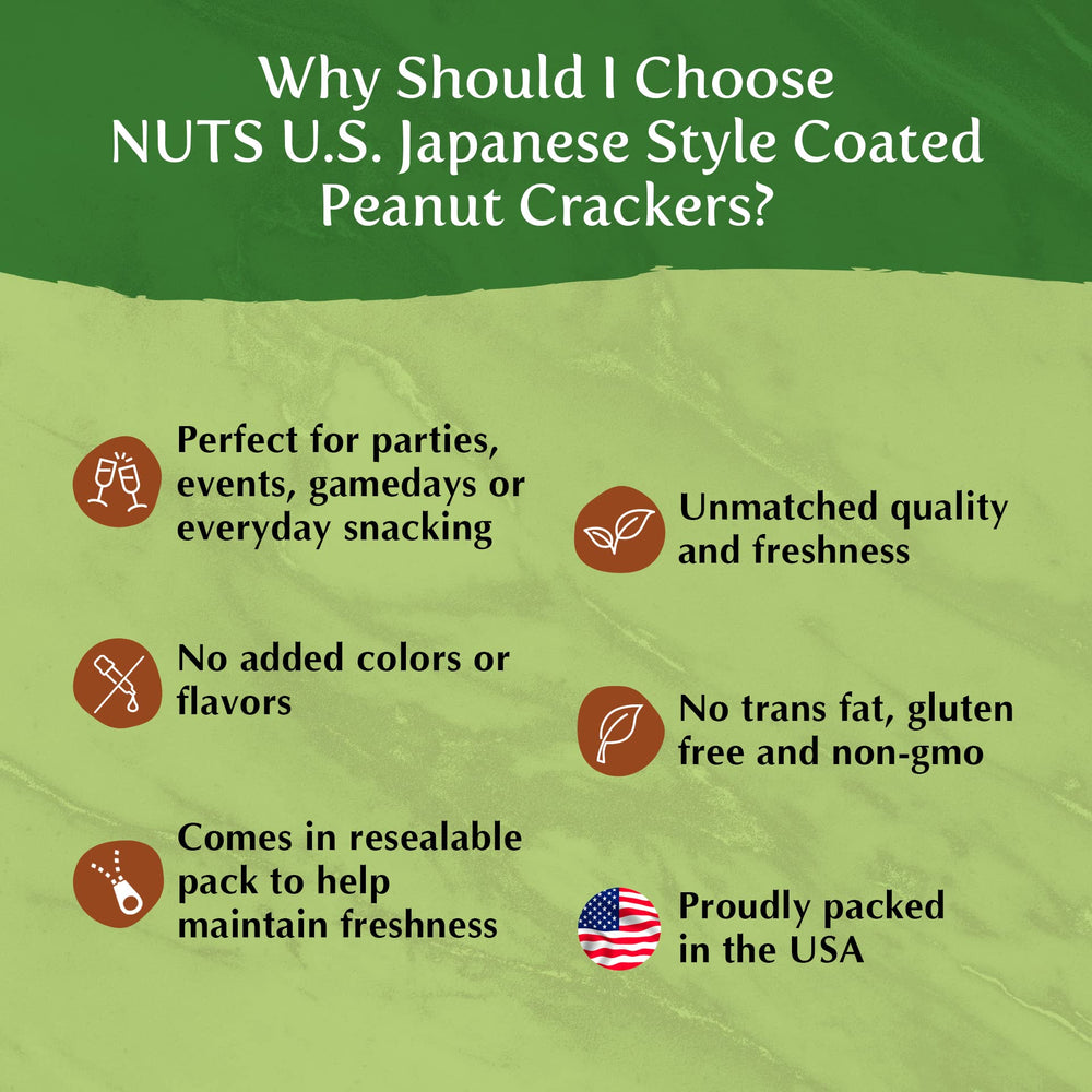 NUTS - U.S. etiqueta Non-GMO y No Trans Fat que inspira confianza