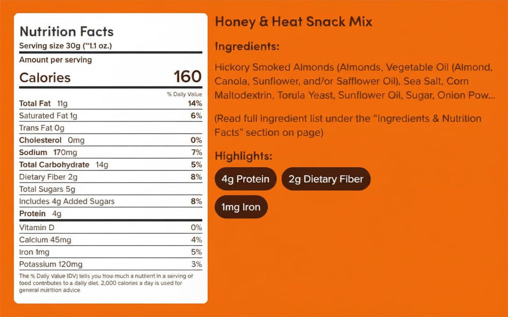 Nuts.com mezcla Honey & Heat en picnic demostrando portabilidad y disfrute