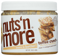 Nuts 'N More untado en tostada aportando proteína y disfrute