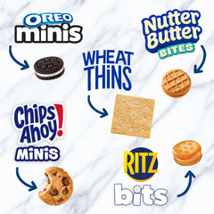 Nutter Butter Bites presentación mostrando sándwiches de crema de cacahuate