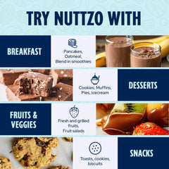 NuttZo untada en tostada integral con frutas, ofrece energía y sabor s'mores