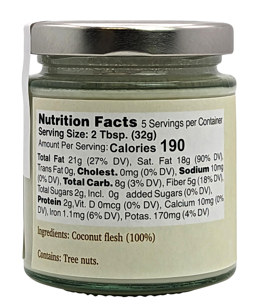 Nutural World textura cremosa de la crema de coco para recetas cremosas