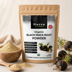 Nuvra by Nature textura fina del polvo que facilita mezcla sin grumos