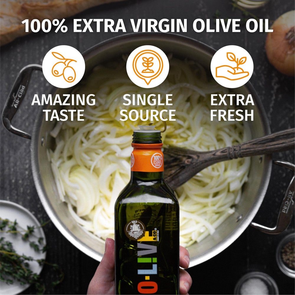 O-Live & Co. cierre y cuello de botella preservan frescura del aceite