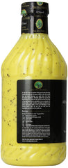 Oak Hill Farms textura de vinagreta que muestra su consistencia cremosa