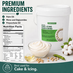 Oasis Supply comparación de tamaño 2.5 lb para planificación de recetas