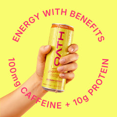 OATH NUTRITION burbujas y textura brillante que resaltan frescura y carbonatación