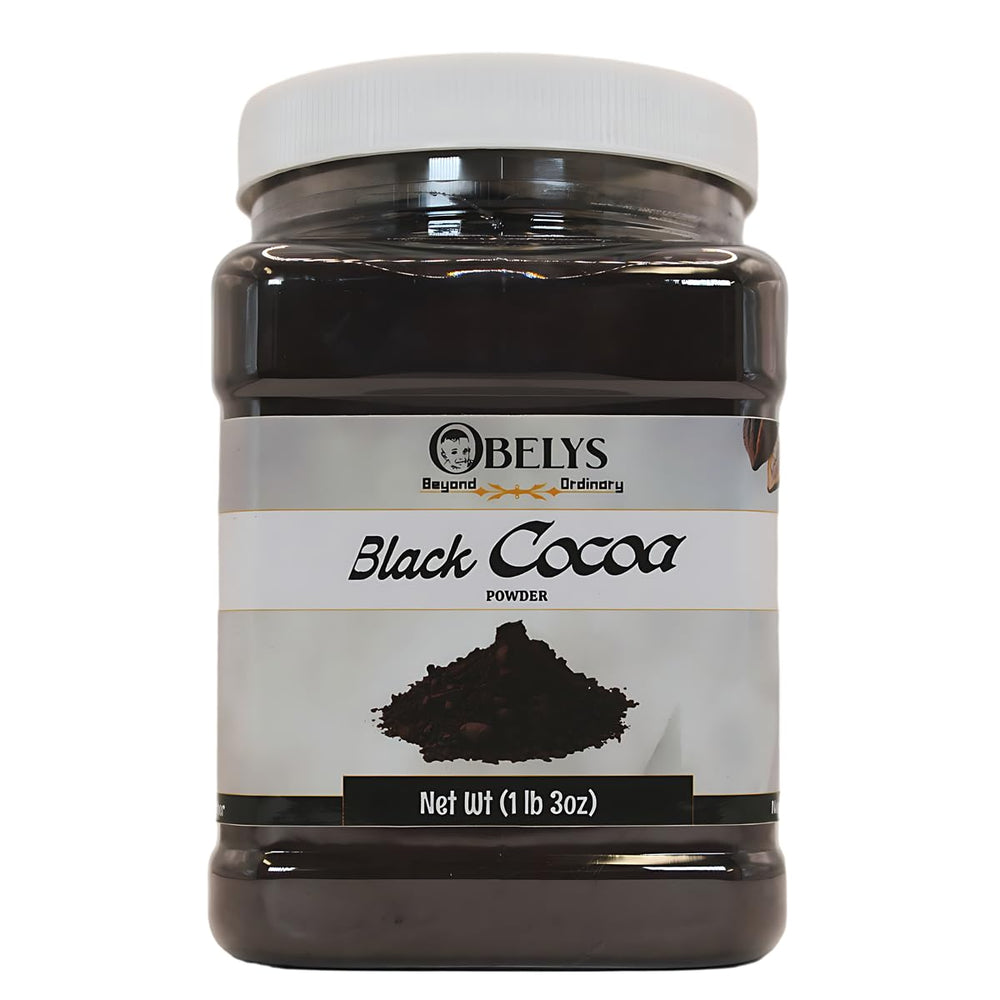 OBELYS cacao aplicado en postre demostrando color profundo y acabado profesional
