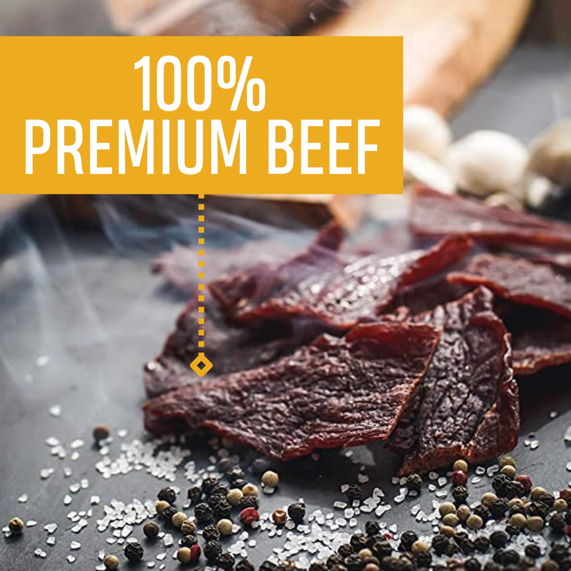 Oberto etiqueta con ingredientes, resalta sin aditivos ni MSG