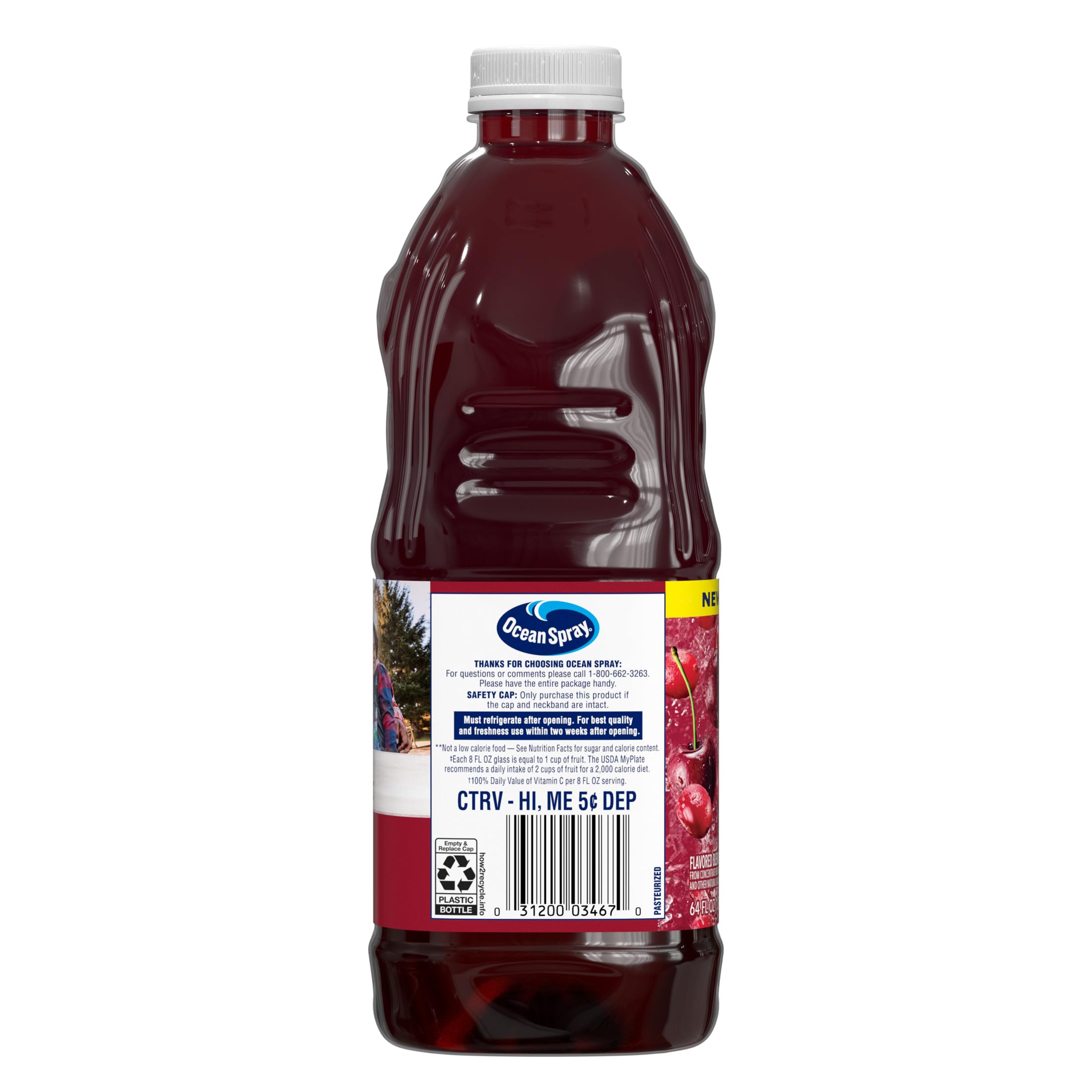 Ocean Spray pack de ocho botellas para abastecimiento familiar