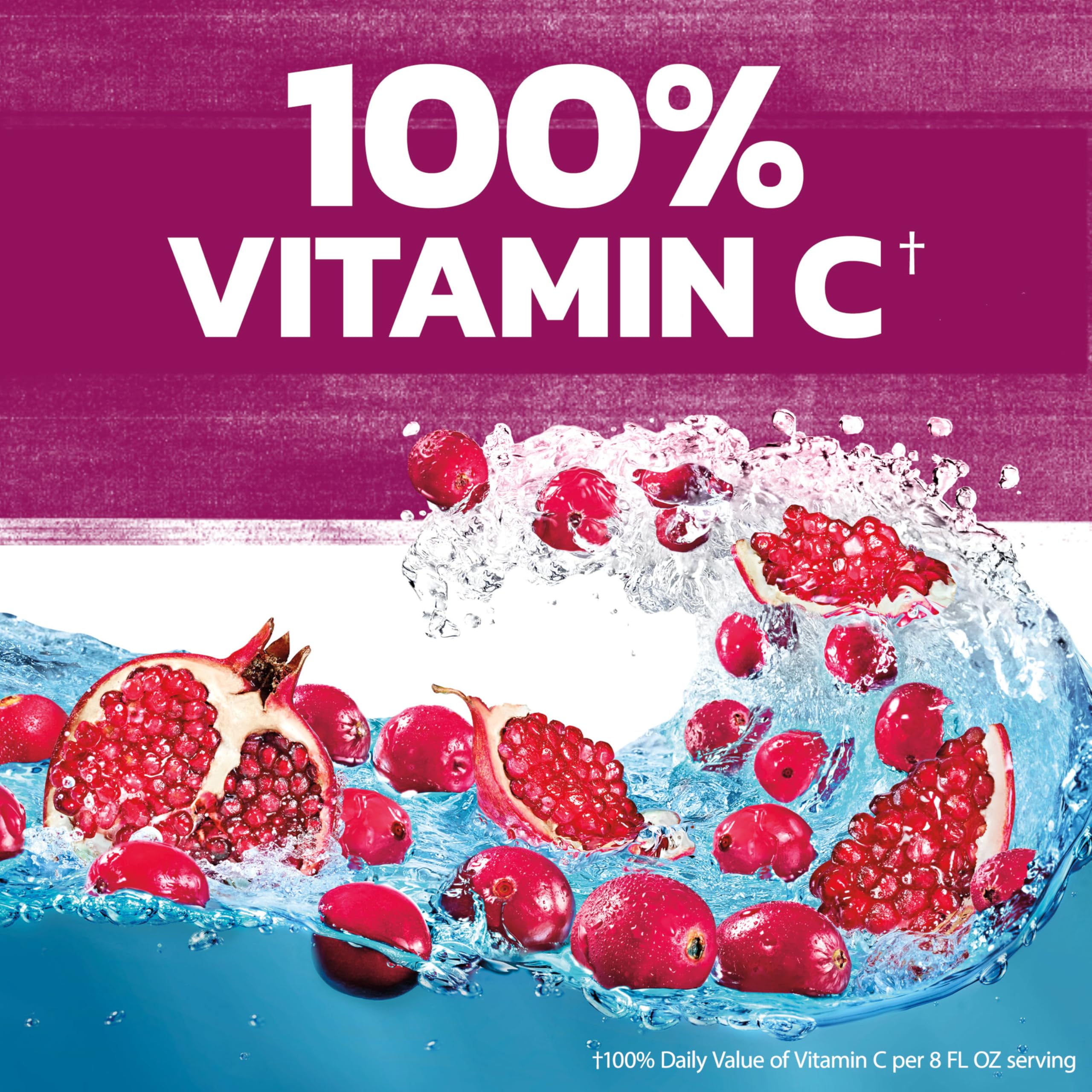 Ocean Spray detalle del tapón asegurando frescura y cierre hermético