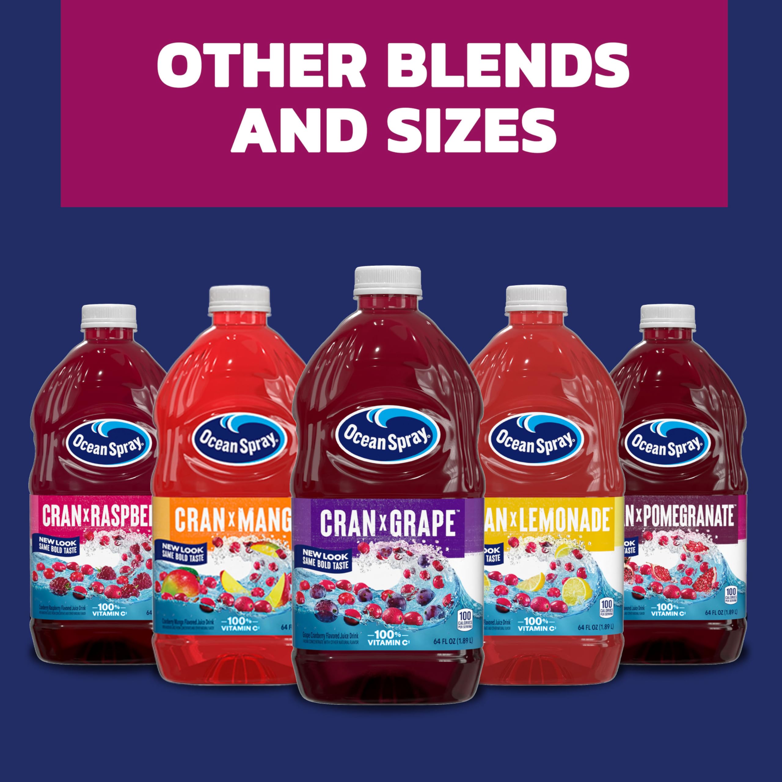 Ocean Spray botella sobre mesa de desayuno sugiriendo consumo diario