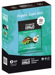 Ocean's Halo pack frontal de nori orgánico, opción práctica y saludable